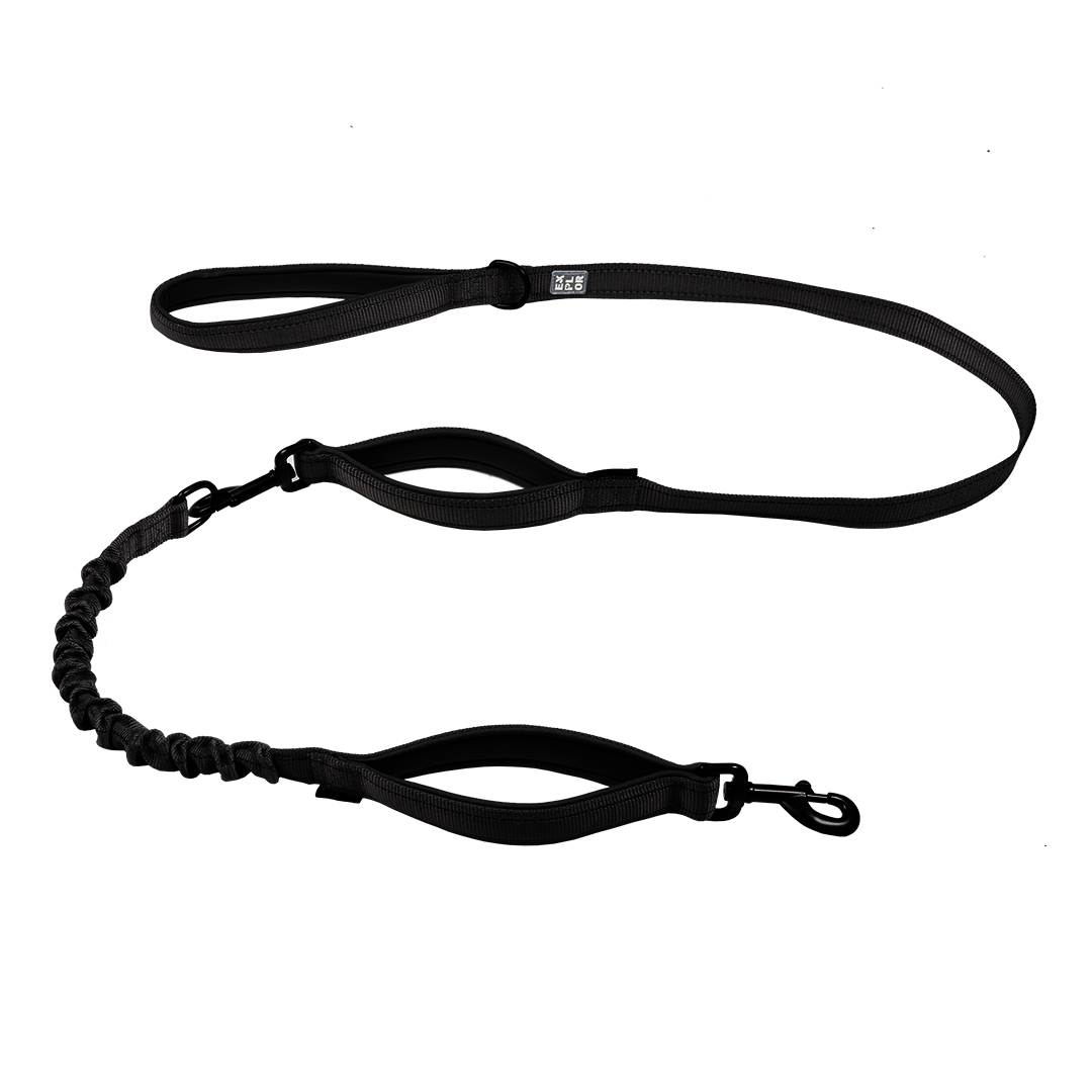 Ultimate fit 2in1 leash fashion granite black - <Product shot>