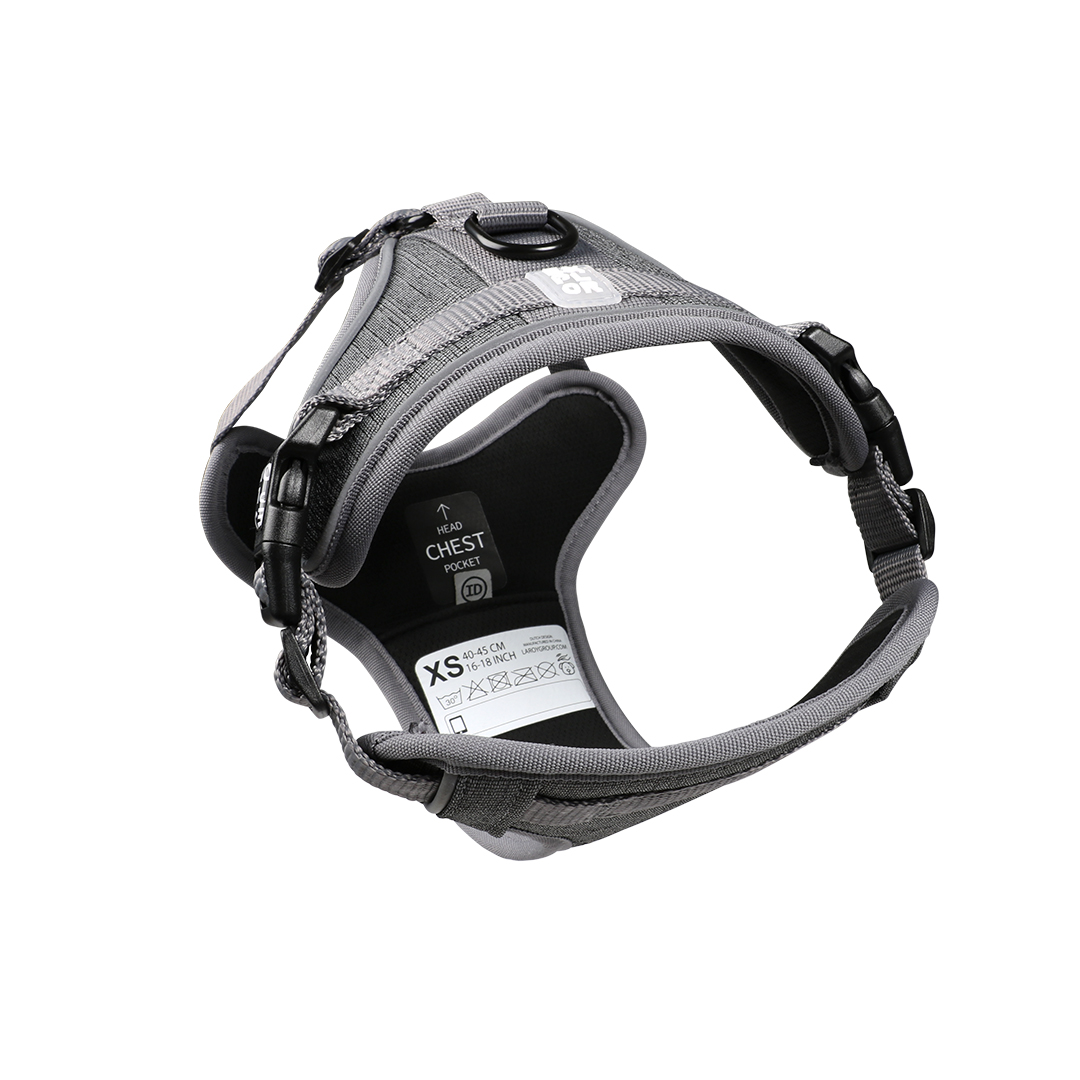Ultimate fit no-pull harness safety silver reflective - Detail 3