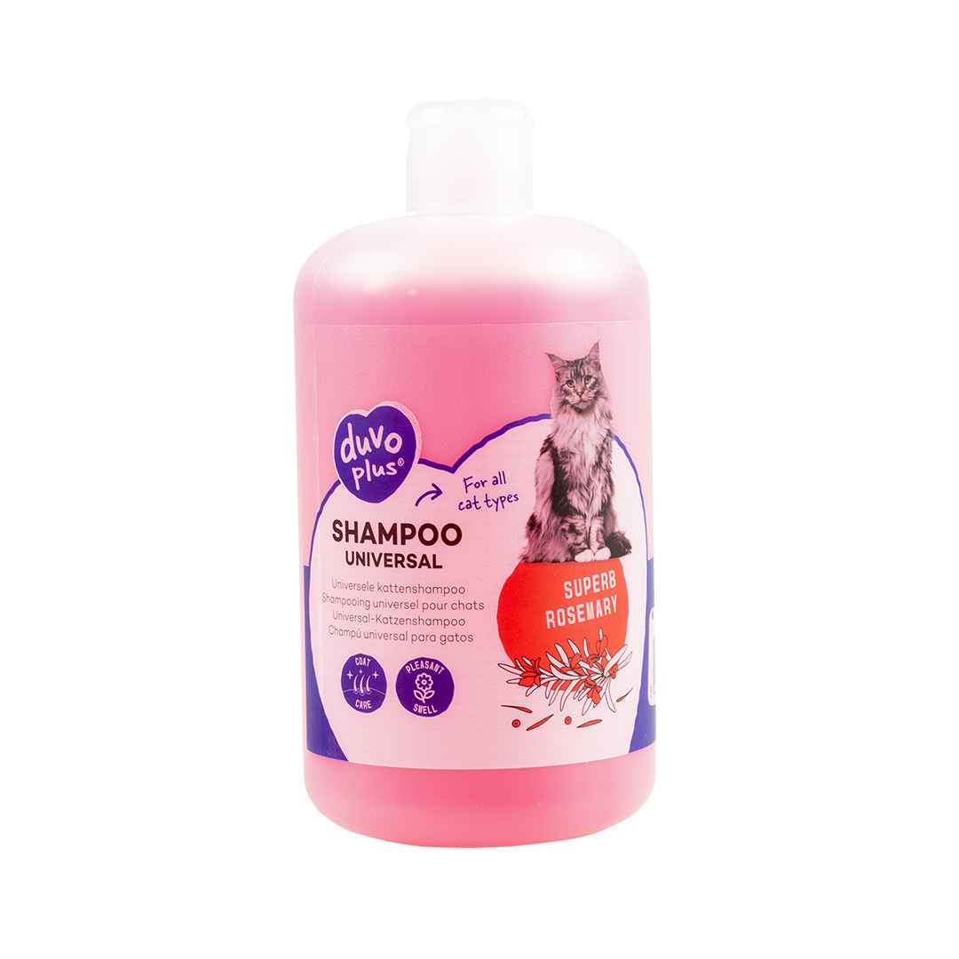 Katten shampoo rozemarijn geur - <Product shot>