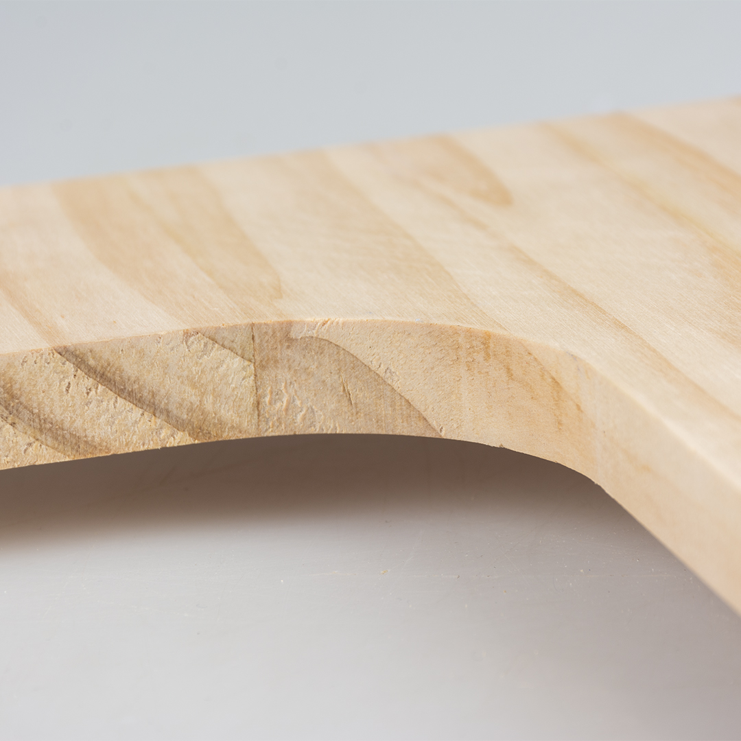 Wooden l-platform wood-coloured - Detail 1