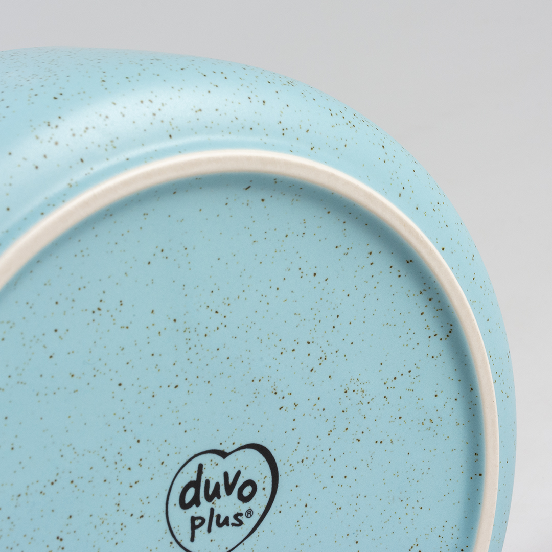 Feeding bowl stone speckle turquoise - Detail 2