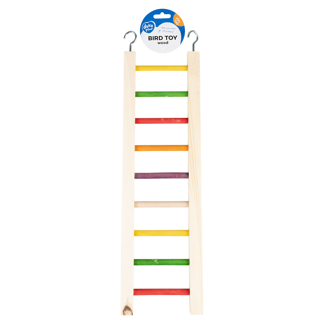 Colourful wooden ladder multicolour - Verpakkingsbeeld