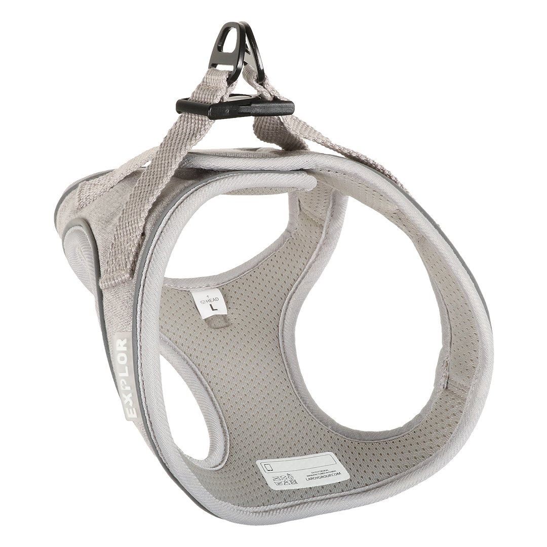 Ultimate fit small dog harness grey - Detail 1