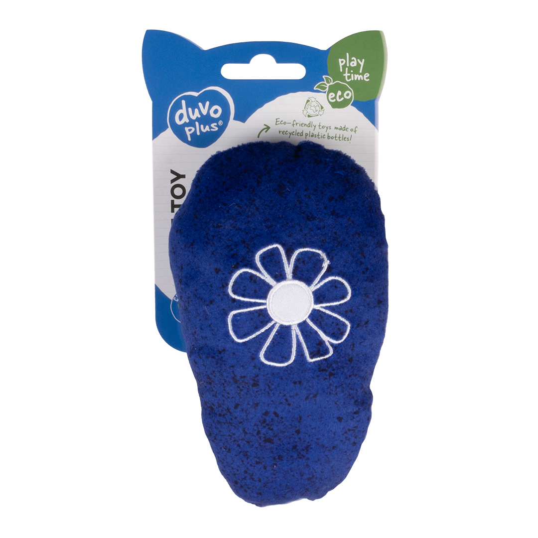 Eco blossom kicking pillow & catnip blue - Verpakkingsbeeld
