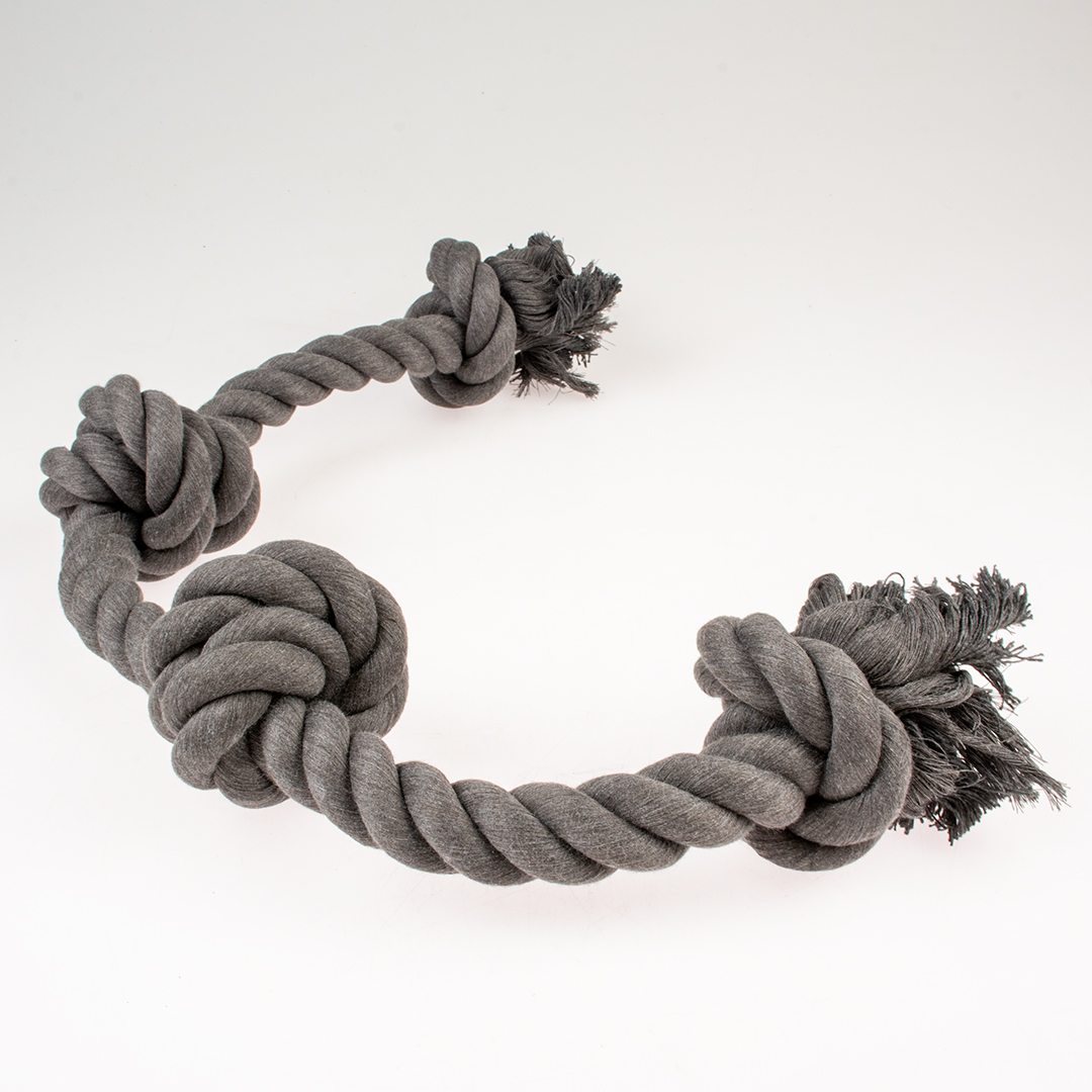 Eco rope 3 knots & loop black - Detail 2