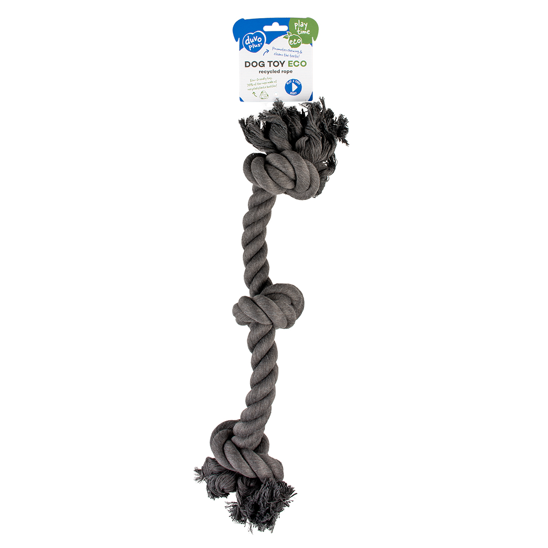 Eco rope 3 knots black - Verpakkingsbeeld