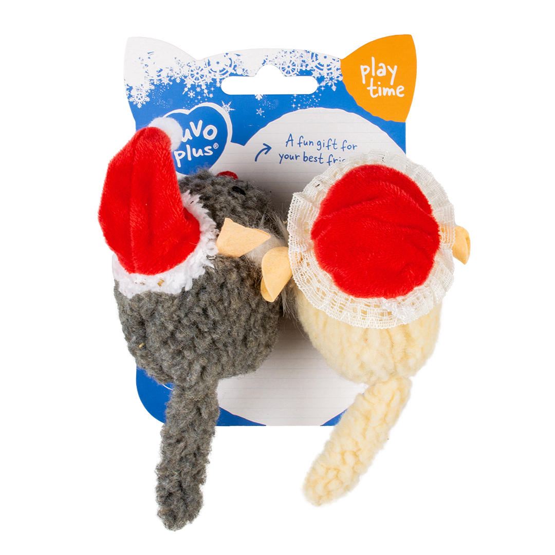 Xmas wooly muizen meerkleurig - Verpakkingsbeeld