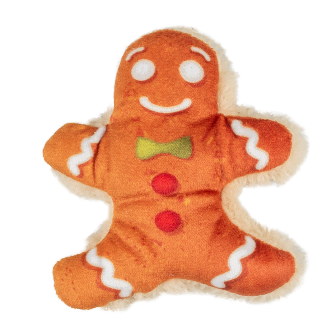 Xmas fluffy gingerbread man multicolour - Product shot