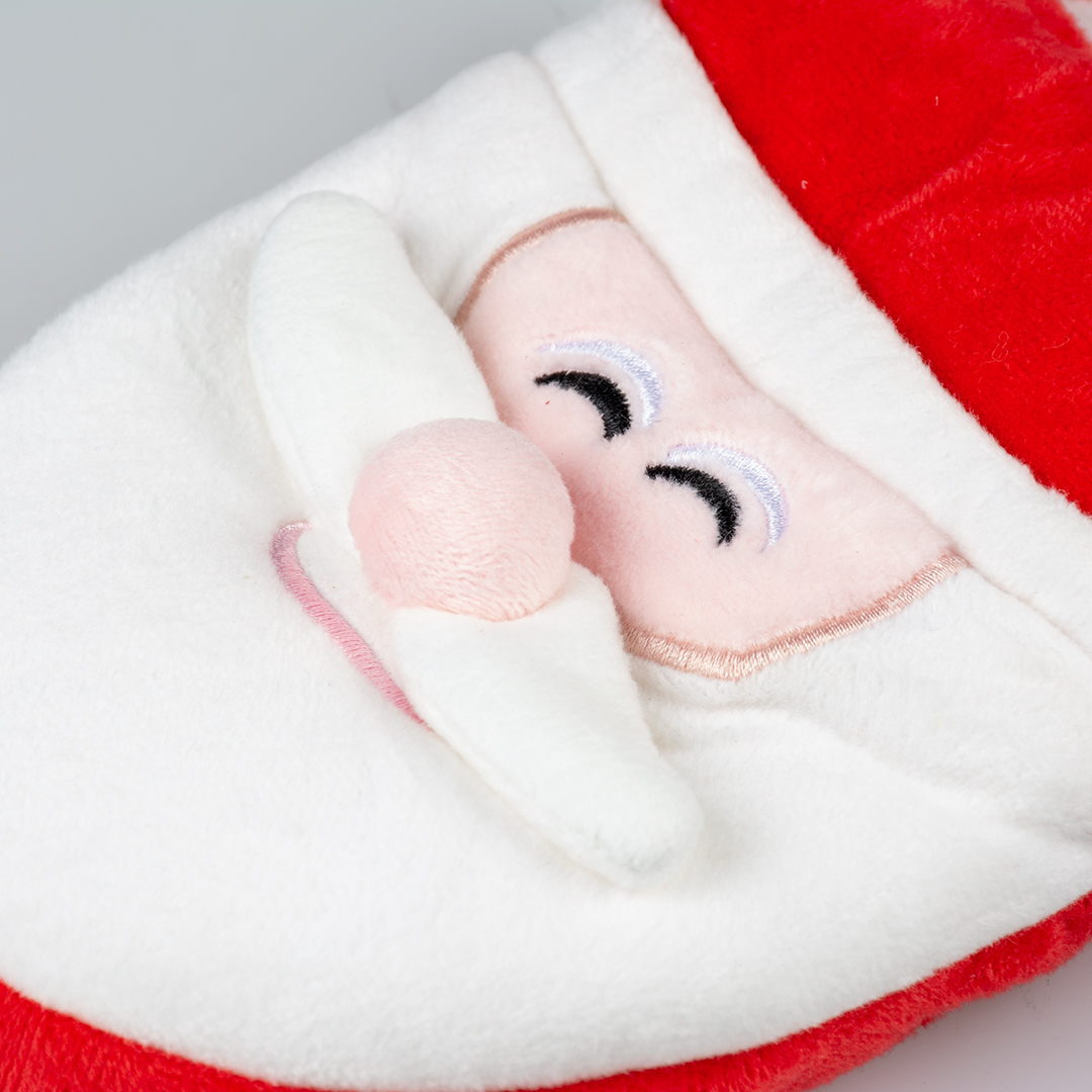 Xmas pluche pantoffel gemengde kleuren - Detail 2