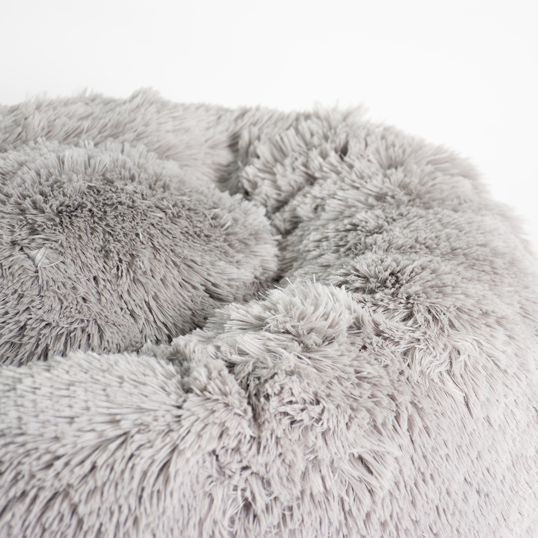 Snug donut bed light grey - Detail 2