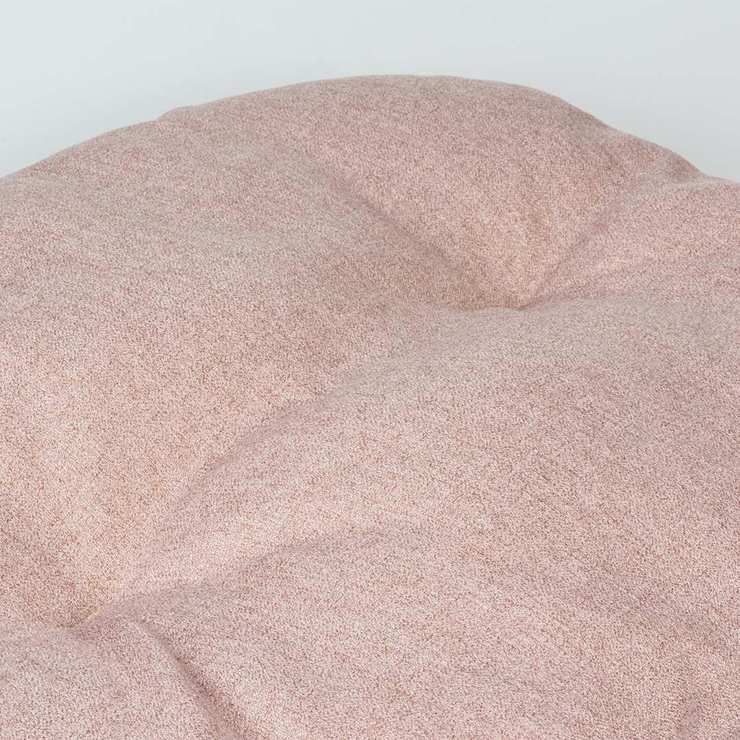 Oval cushion sewn royal pink - Detail 2