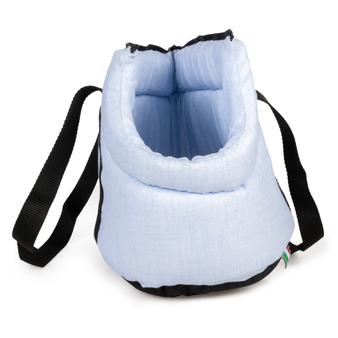 Travel bag mellow blue - Facing