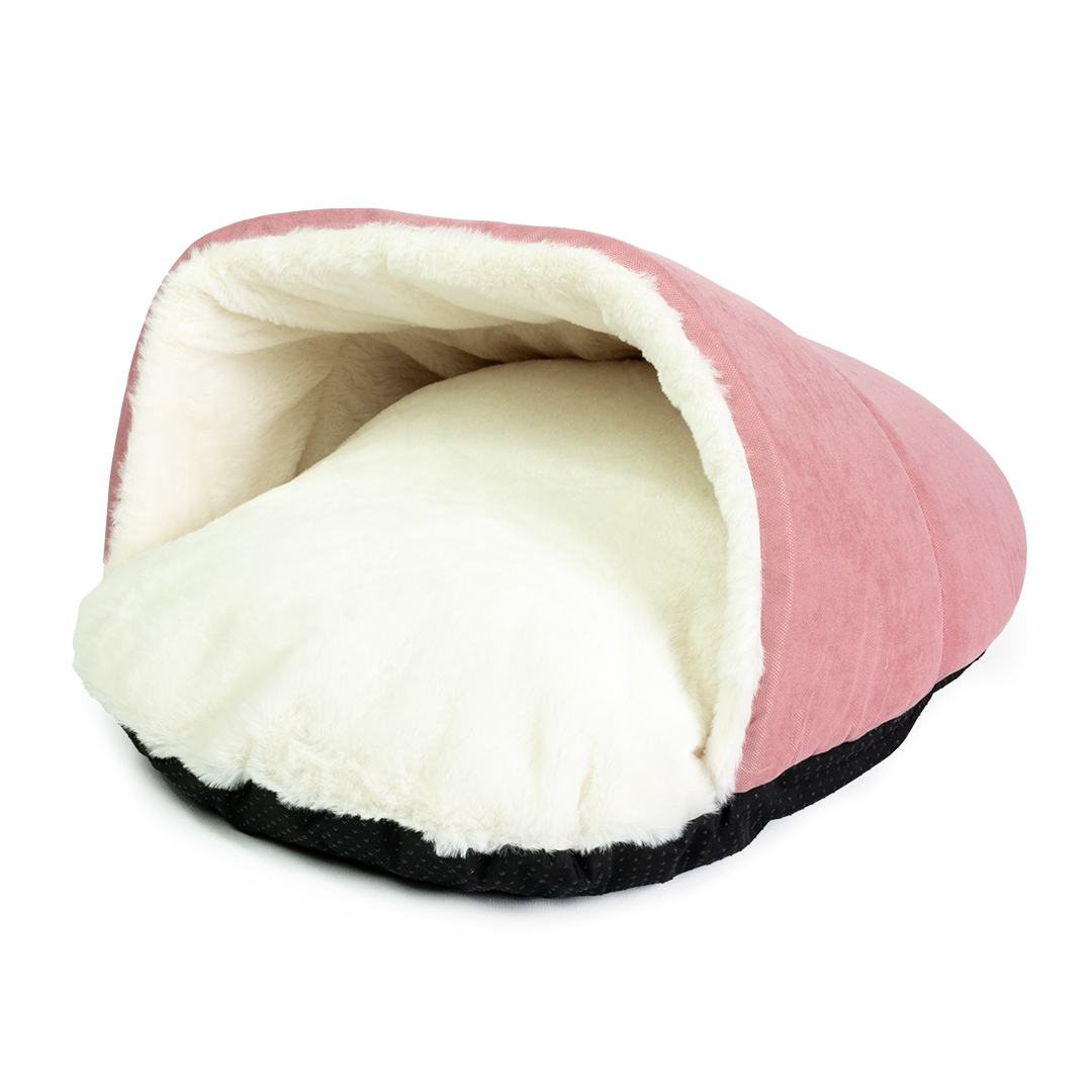 Sleeping bag velvet pink - Product shot