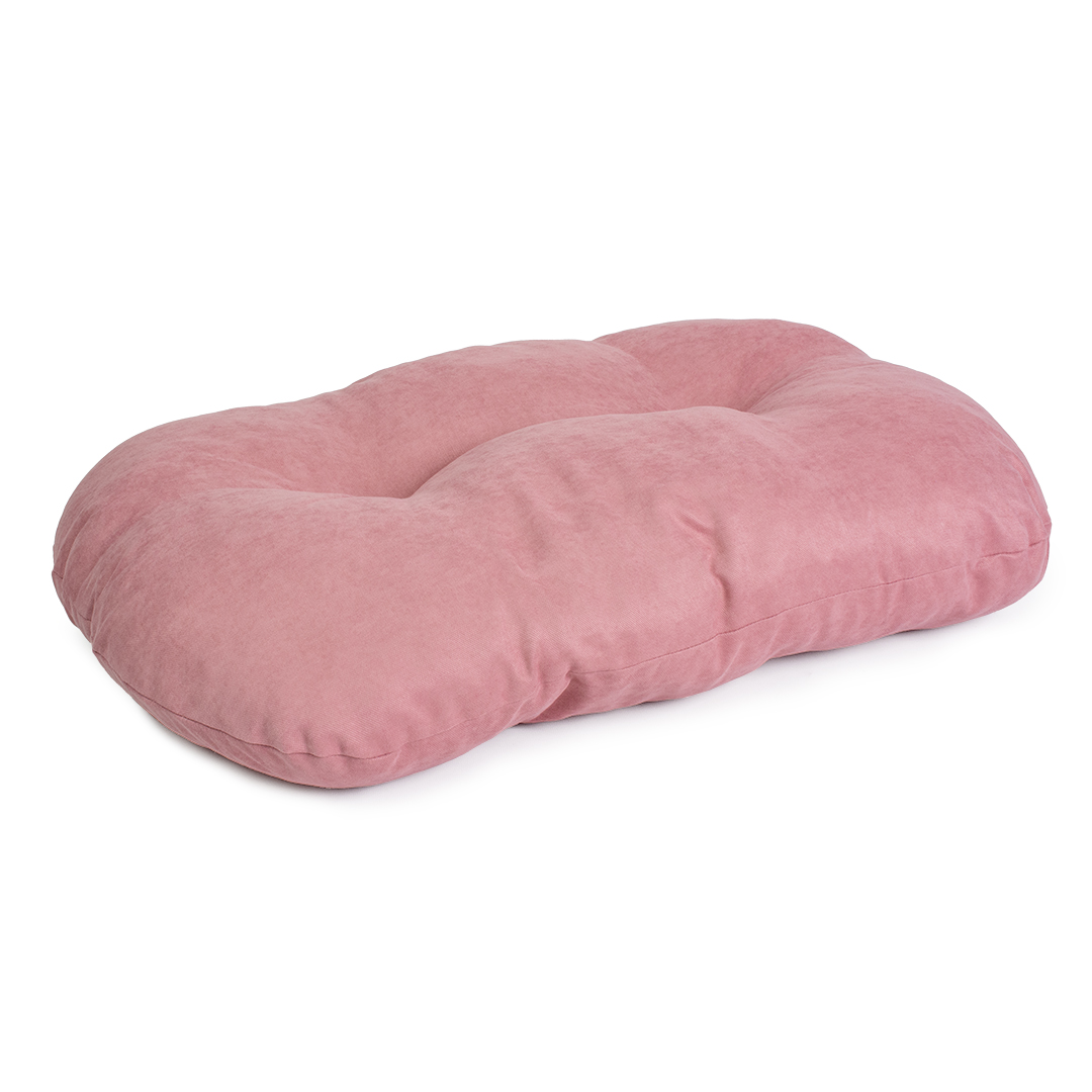 Cushion oval velvet pink - <Product shot>