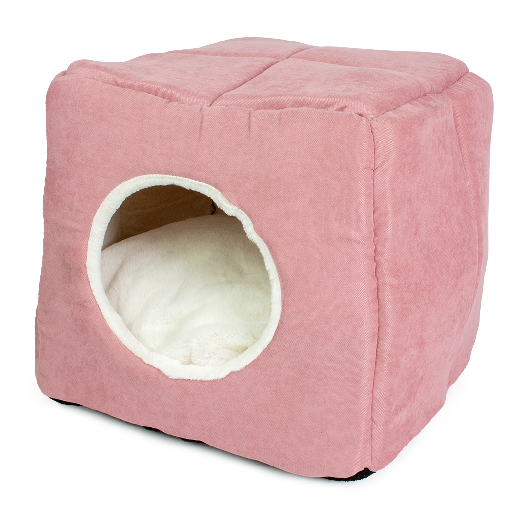 Cozy house velvet pink - Product shot