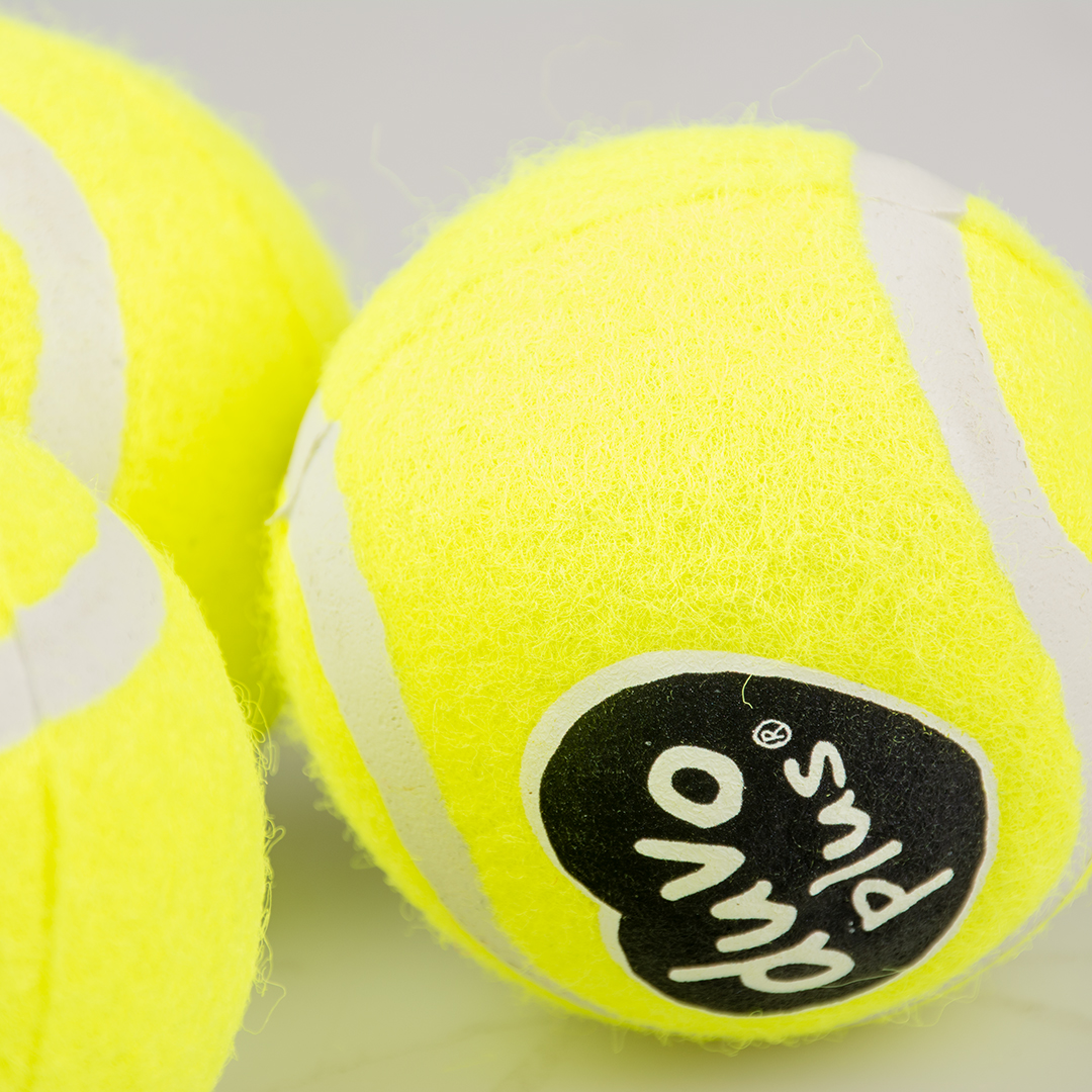 Balle de tennis jaune - Detail 2