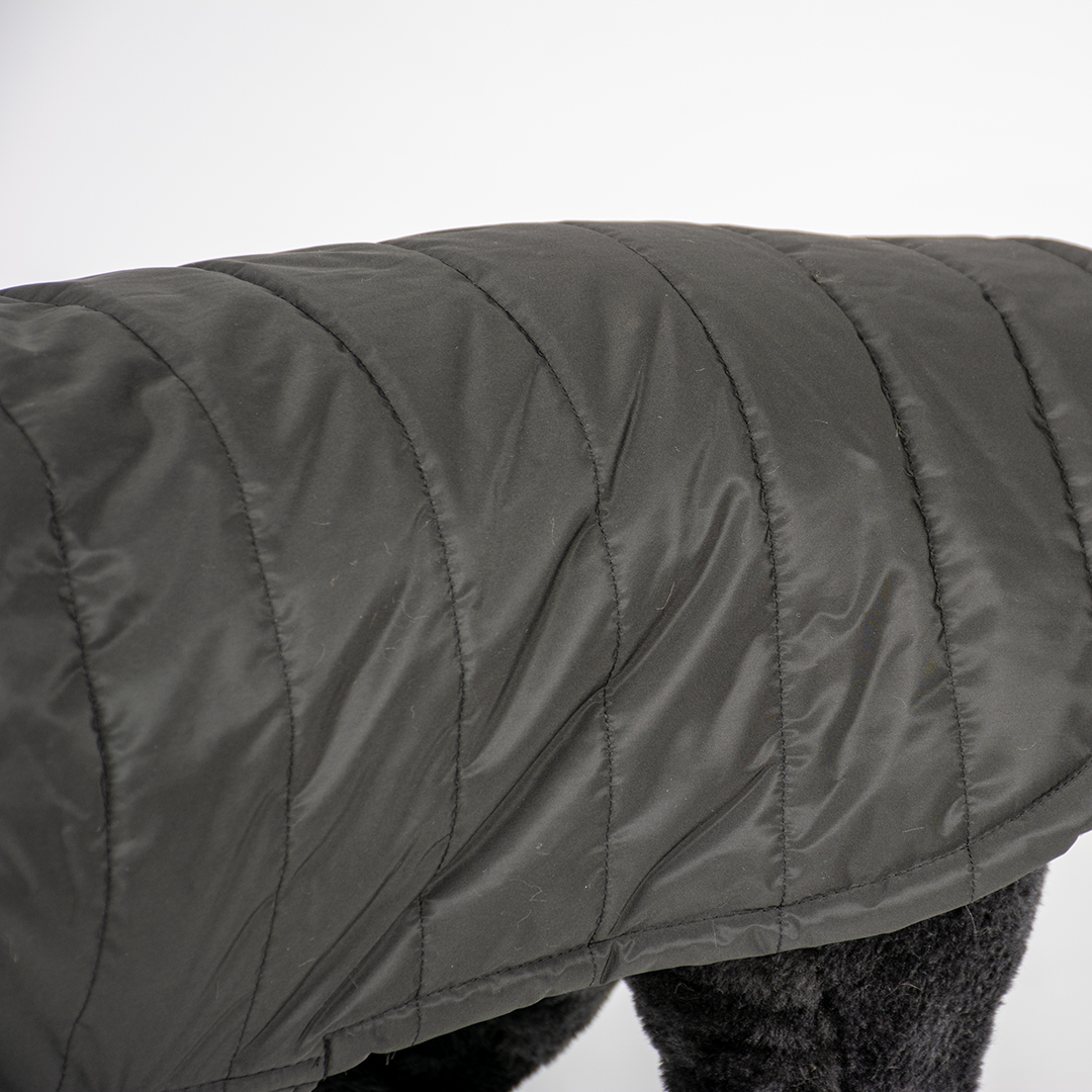 Dog jacket puffer outdoor green - Detail 2
