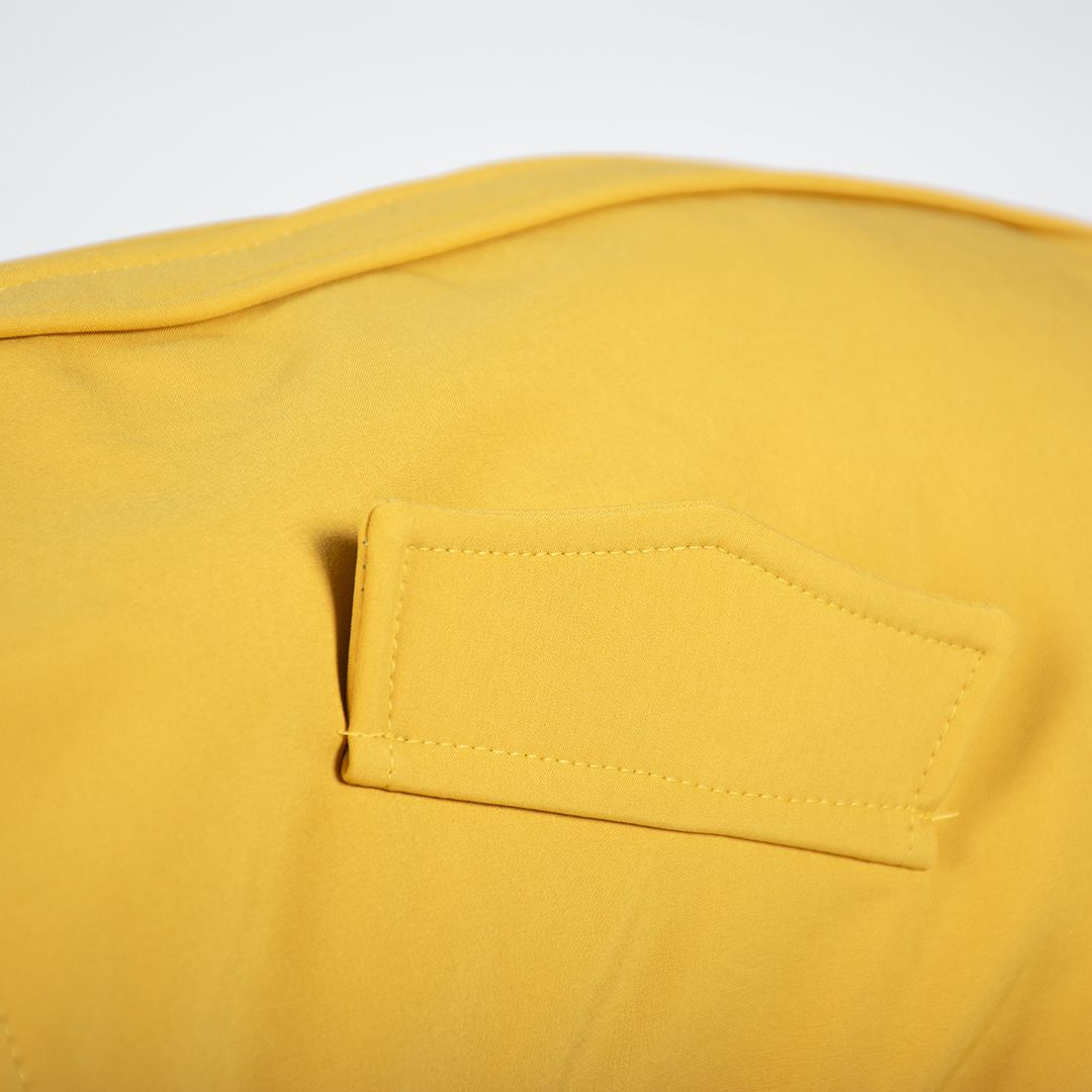 Dog jacket parka yellow - Detail 2