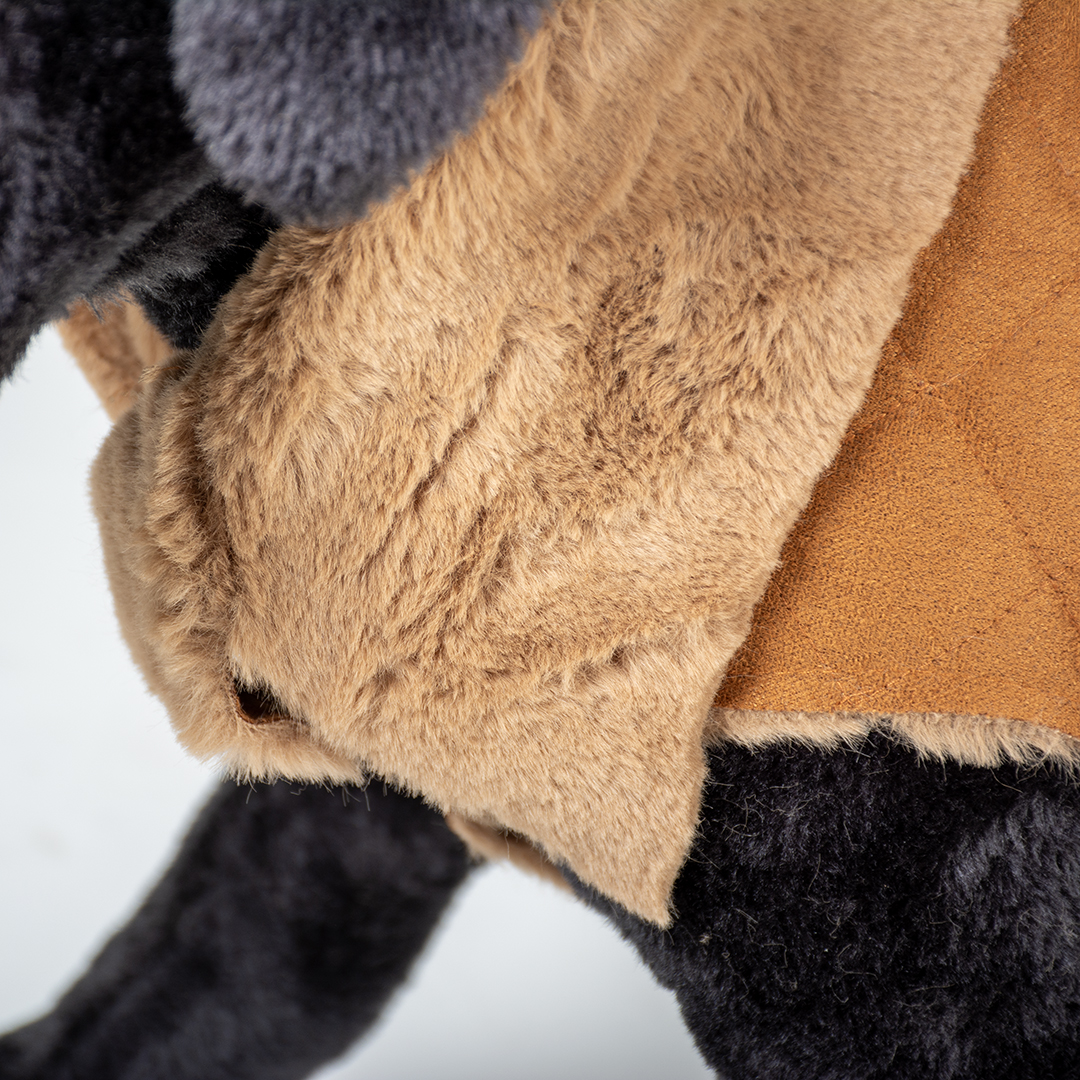 Dog jacket stylish quilt beige - Detail 1