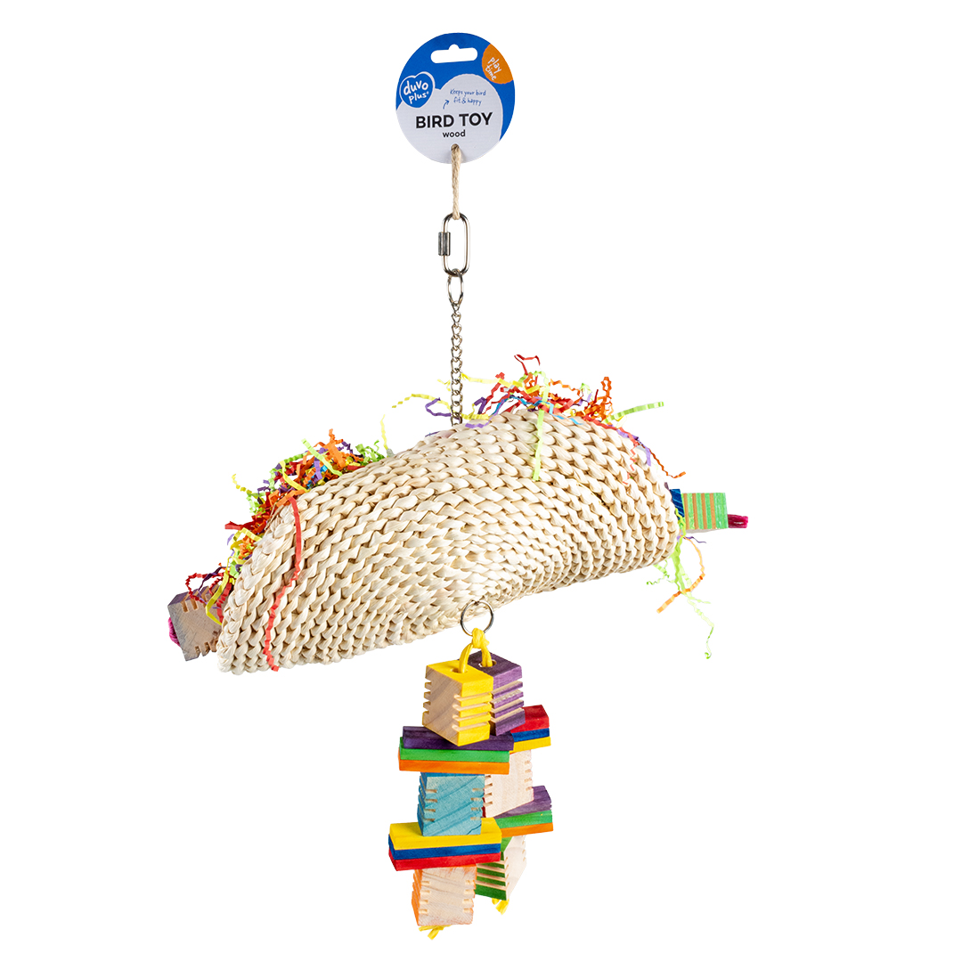 Groovy maize taco with wooden blocks multicolour - Verpakkingsbeeld