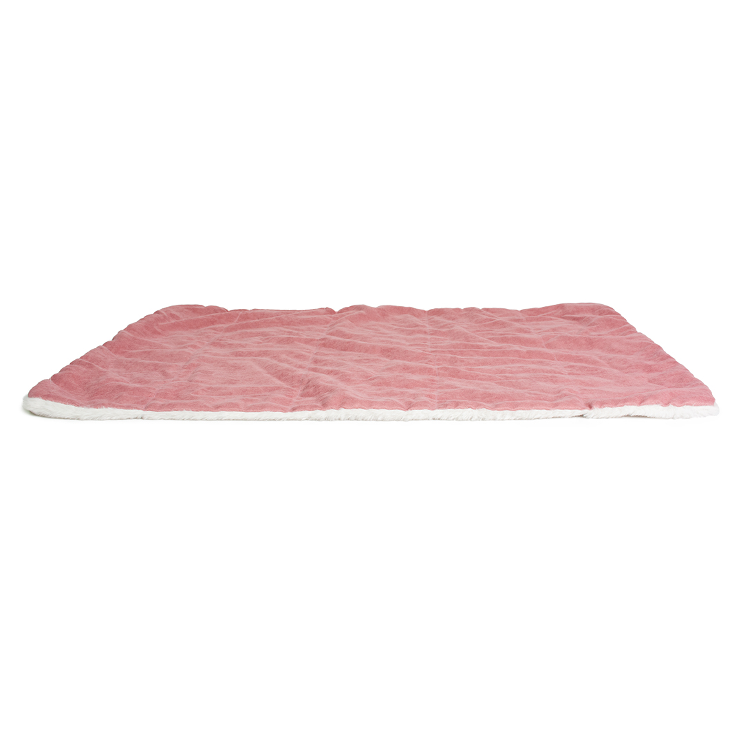 Decke velvet rosa - Facing