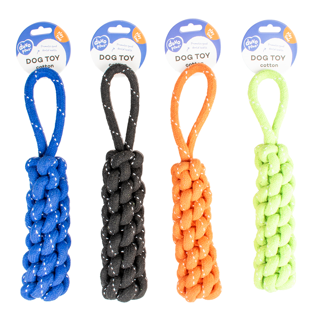 Scooby rope stick with loop mixed colors - Facing