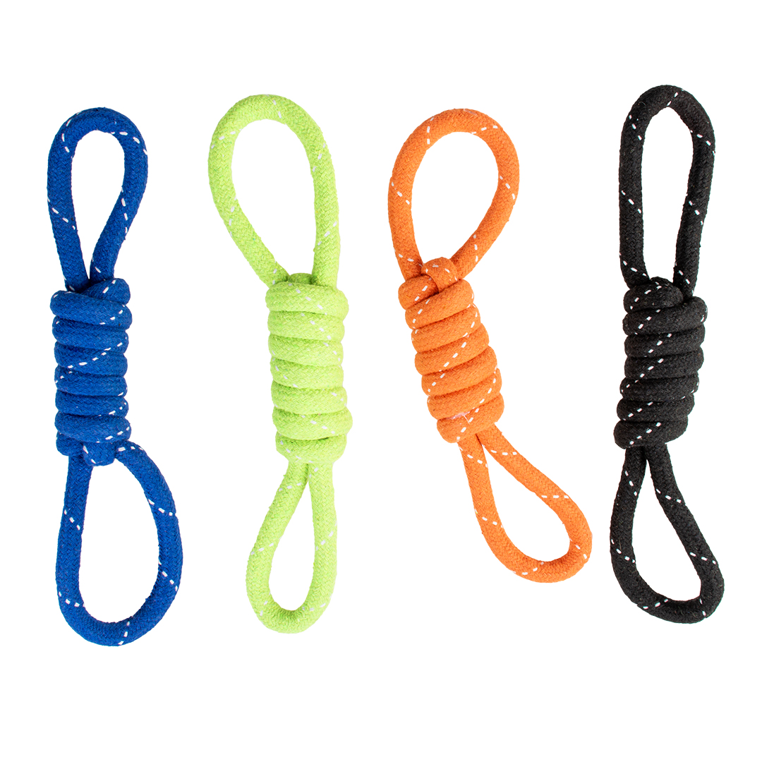 Scooby rope with 2 loops mixed colors - Product shot