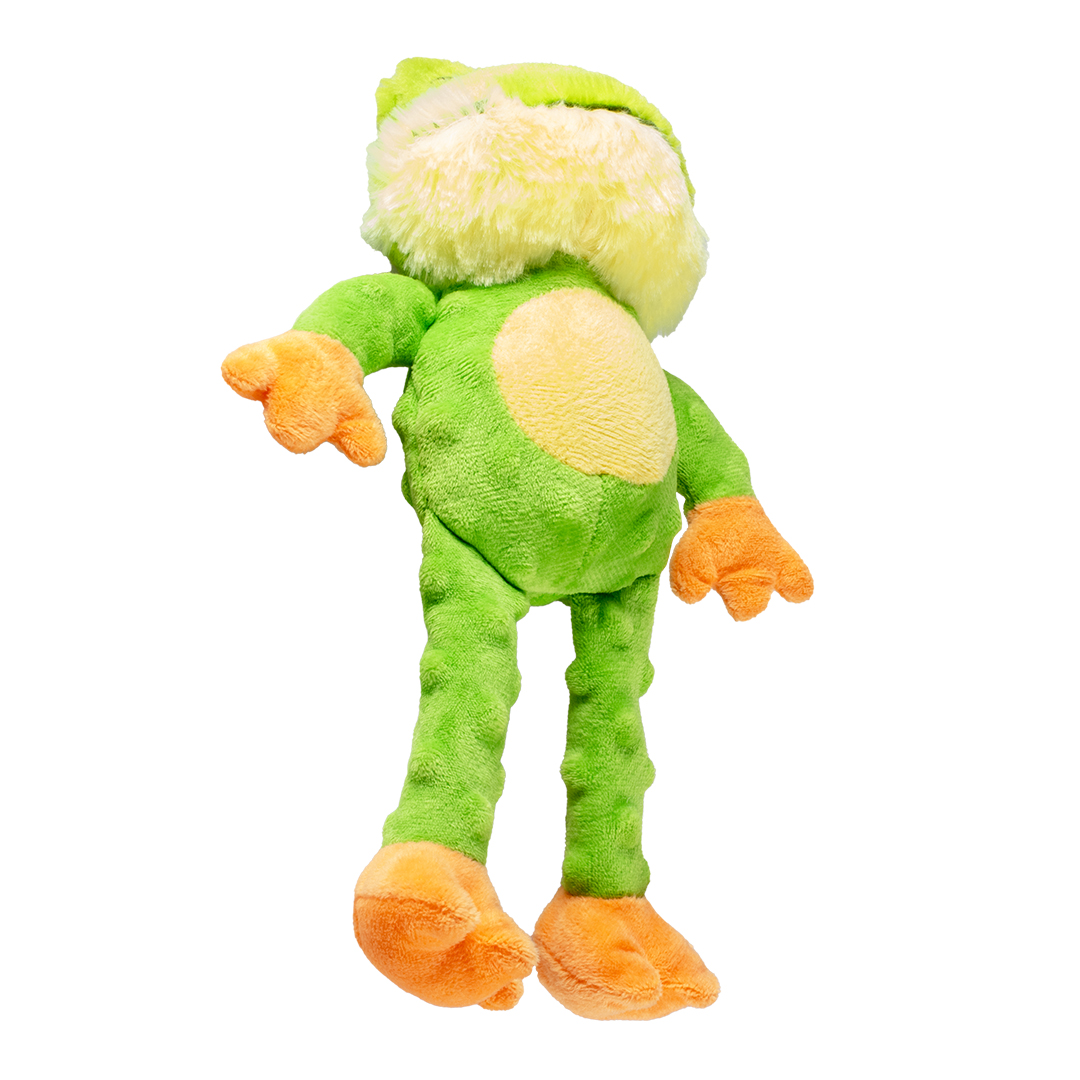 Peluche grenouille crackle vert - Product shot