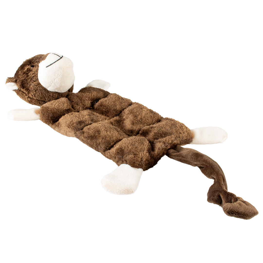 Plush monkey squeaky brown - Product shot