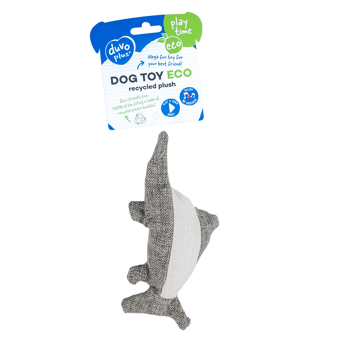 Eco pluche zwaardvis grijs - Verpakkingsbeeld
