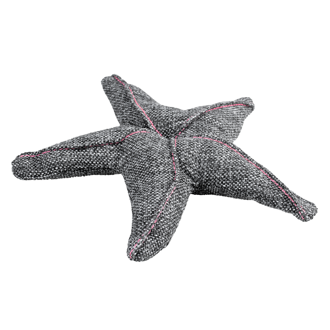 Eco peluche étoile de mer gris - Product shot