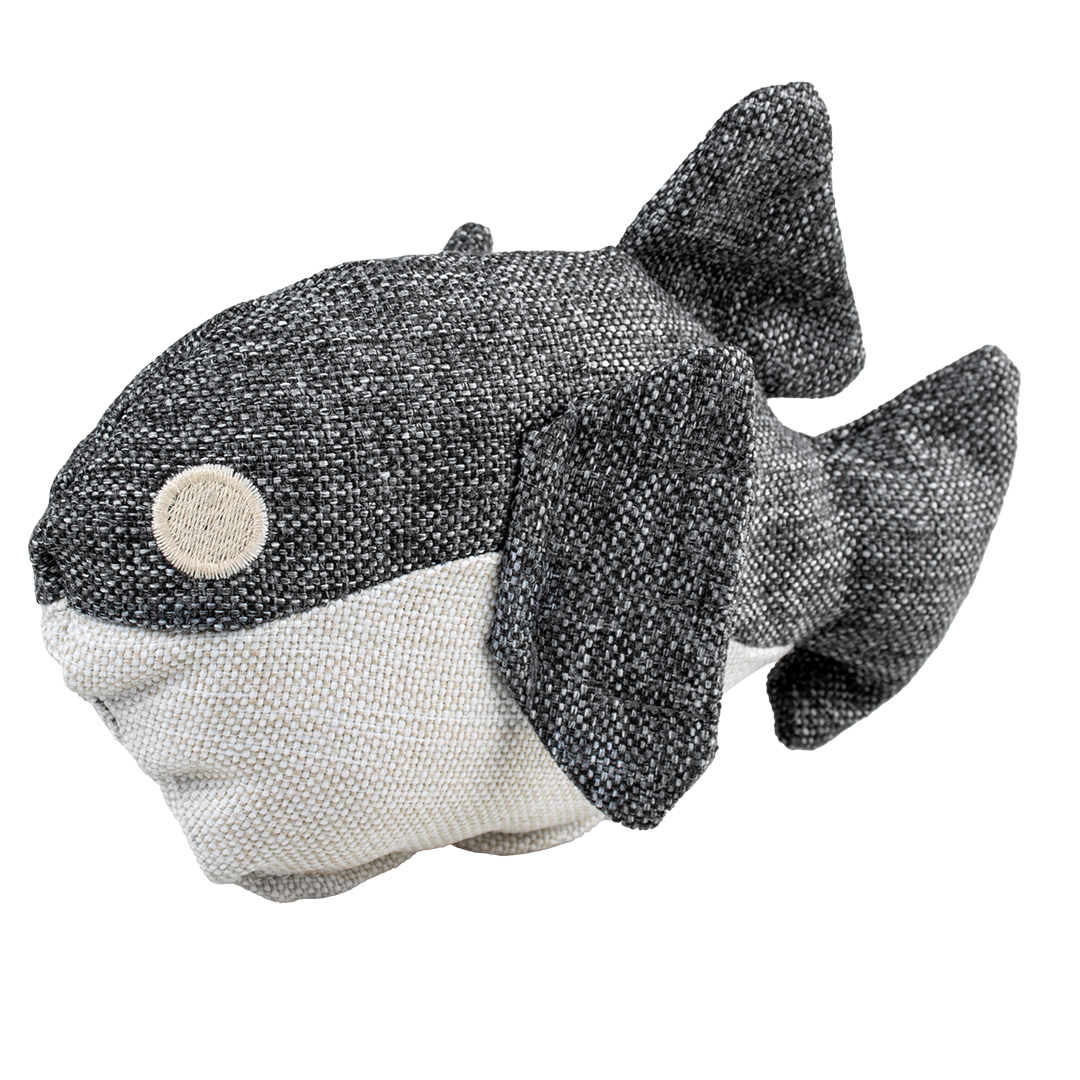 Eco plush fish fugu grey - Product shot