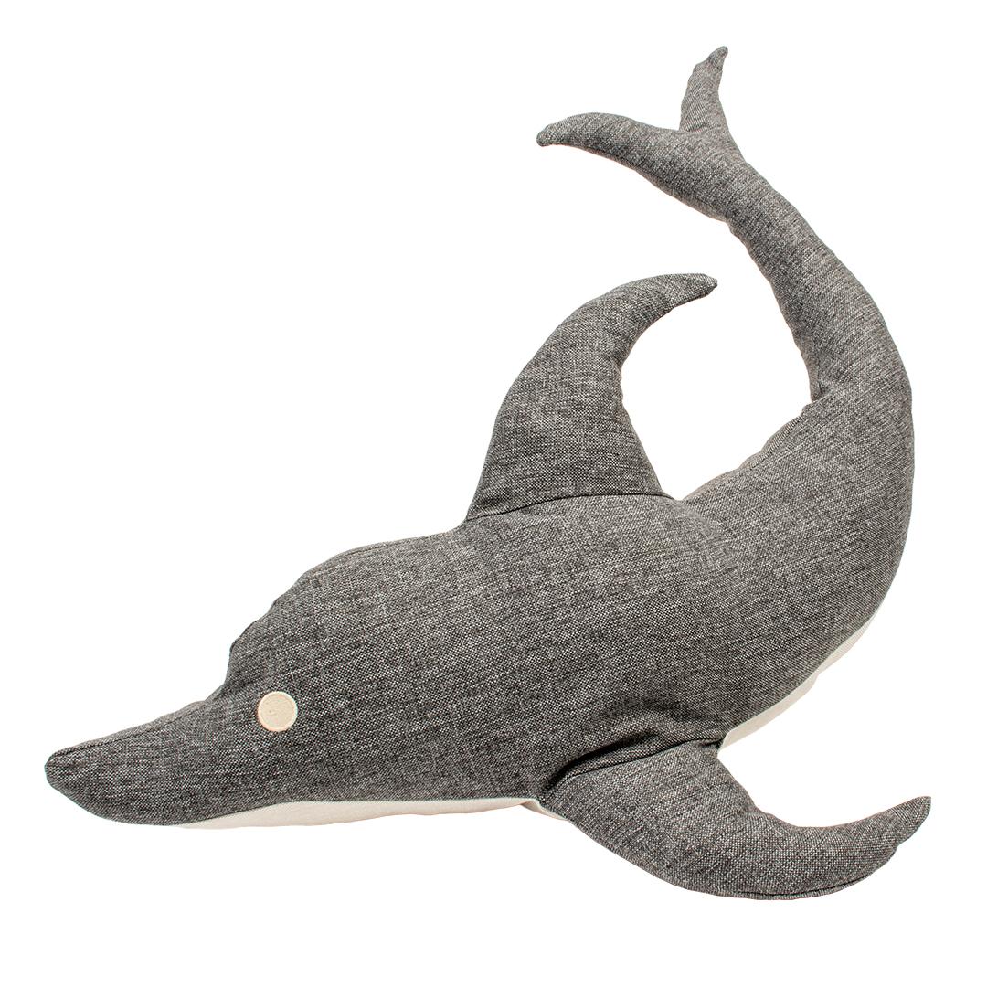 Eco peluche dauphin gris - Product shot