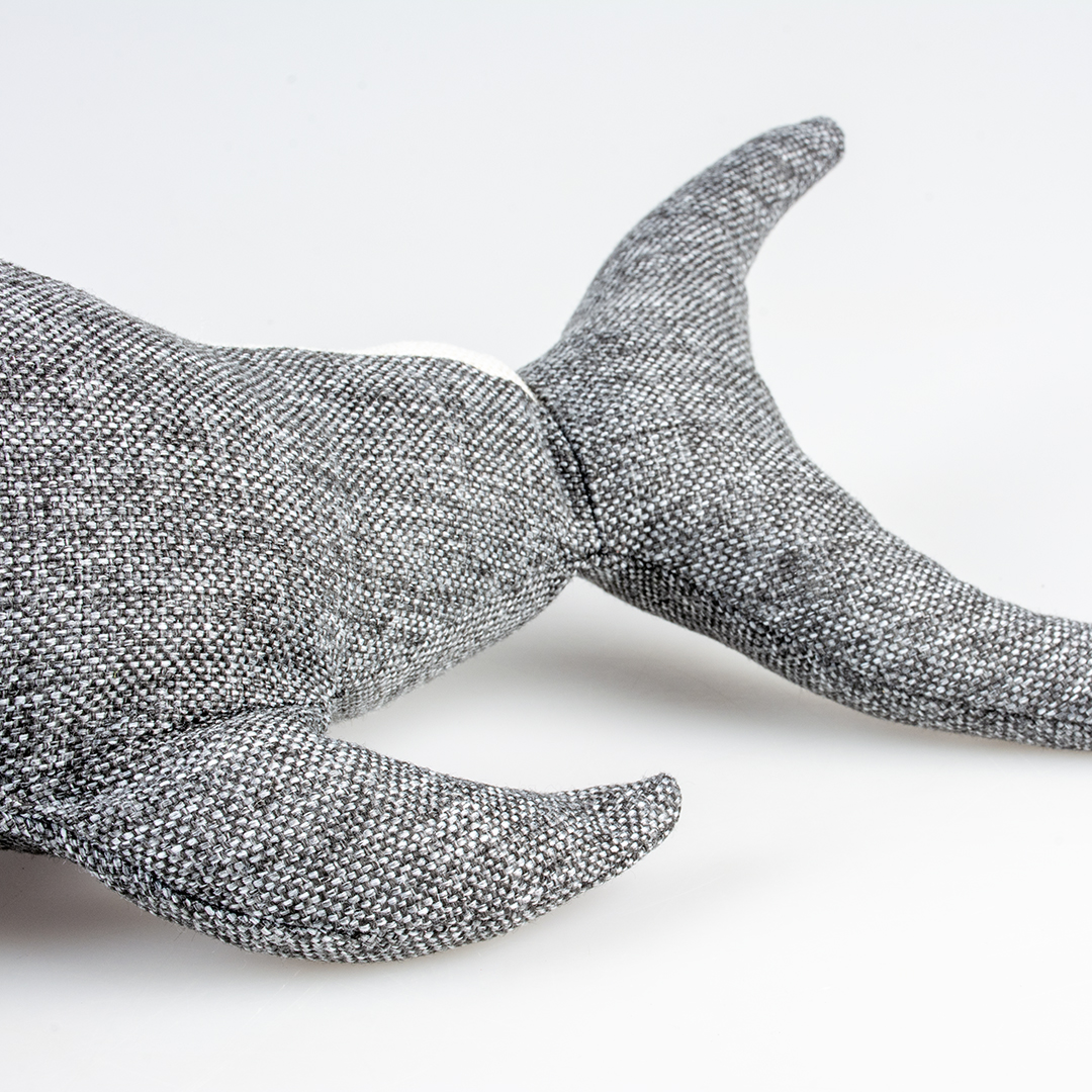 Eco plush swordfish grey - Detail 1