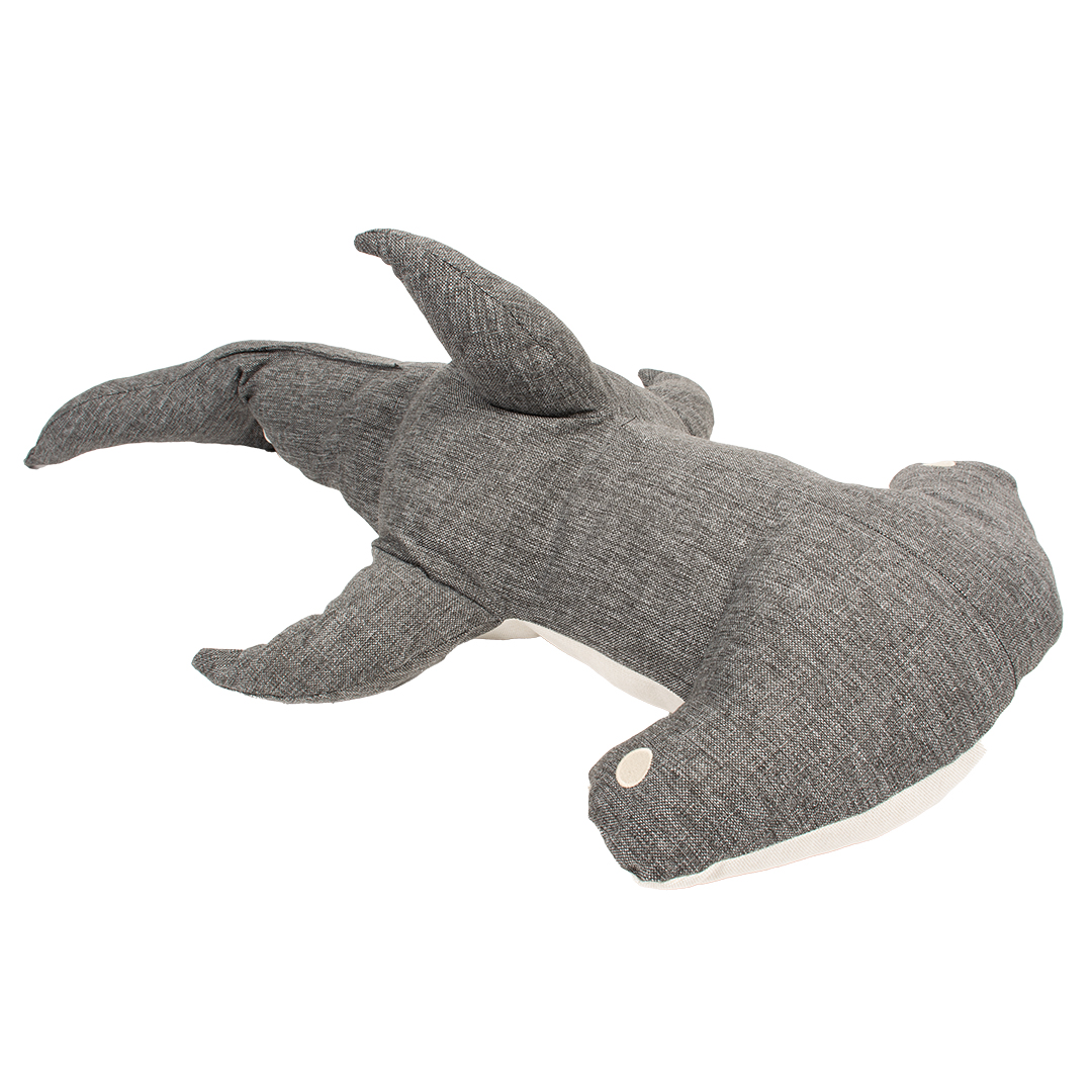 Eco peluche requin-marteau gris - Product shot