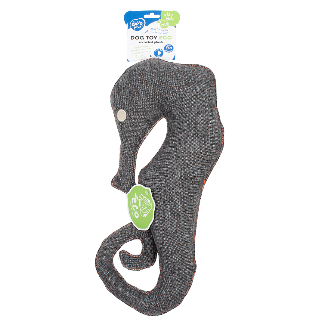 Eco plush seahorse grey - Verpakkingsbeeld