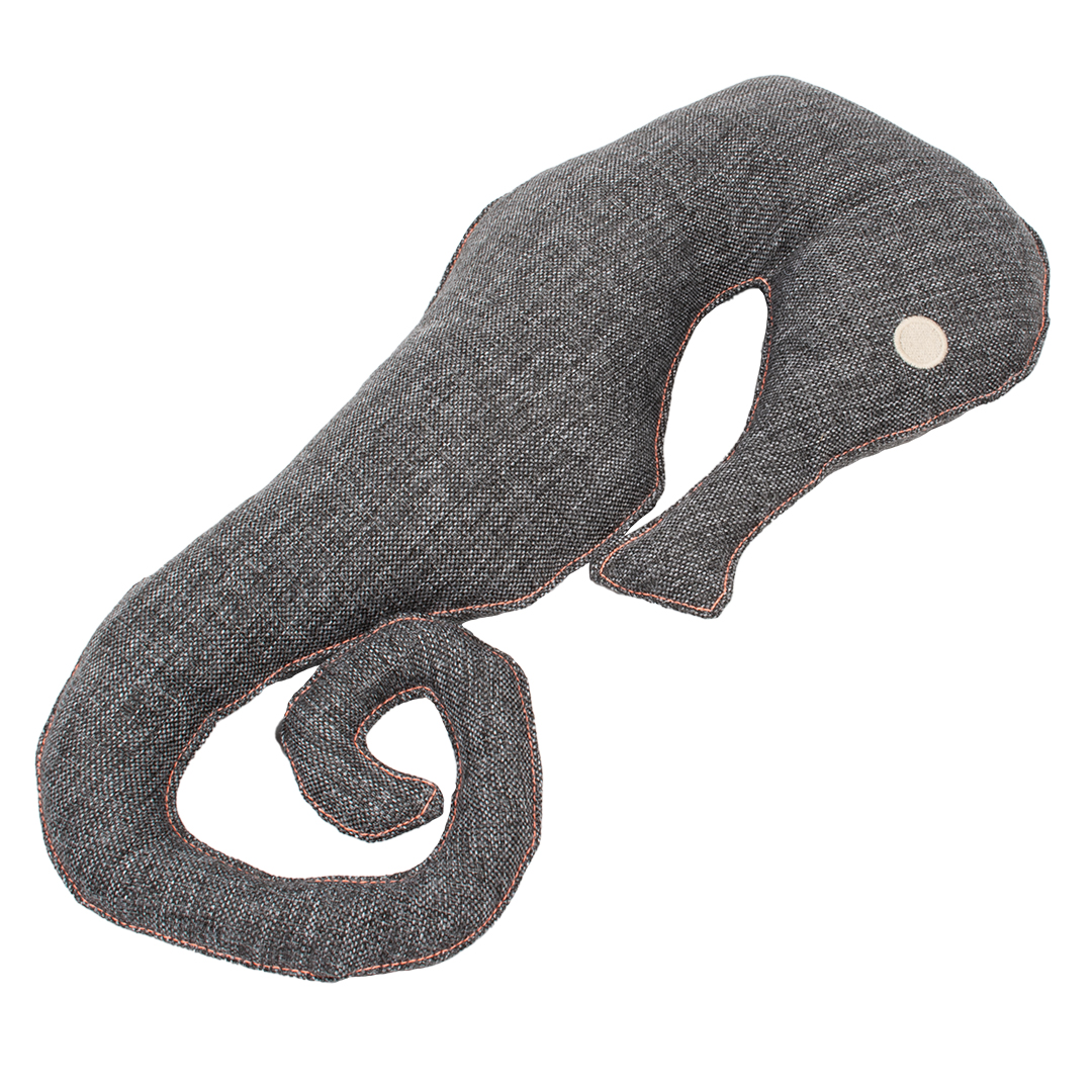 Eco peluche hippocampe gris - <Product shot>