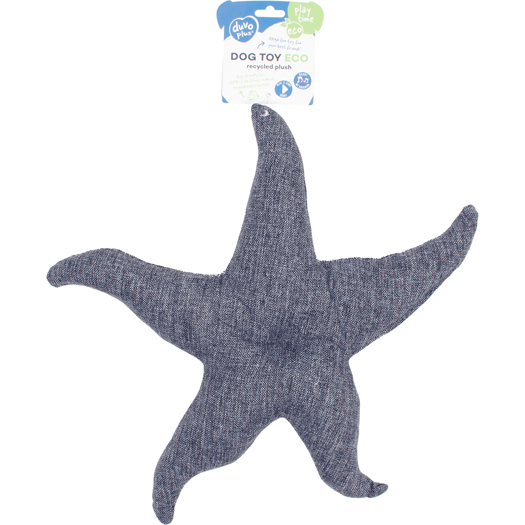 Eco plush starfish grey - Facing