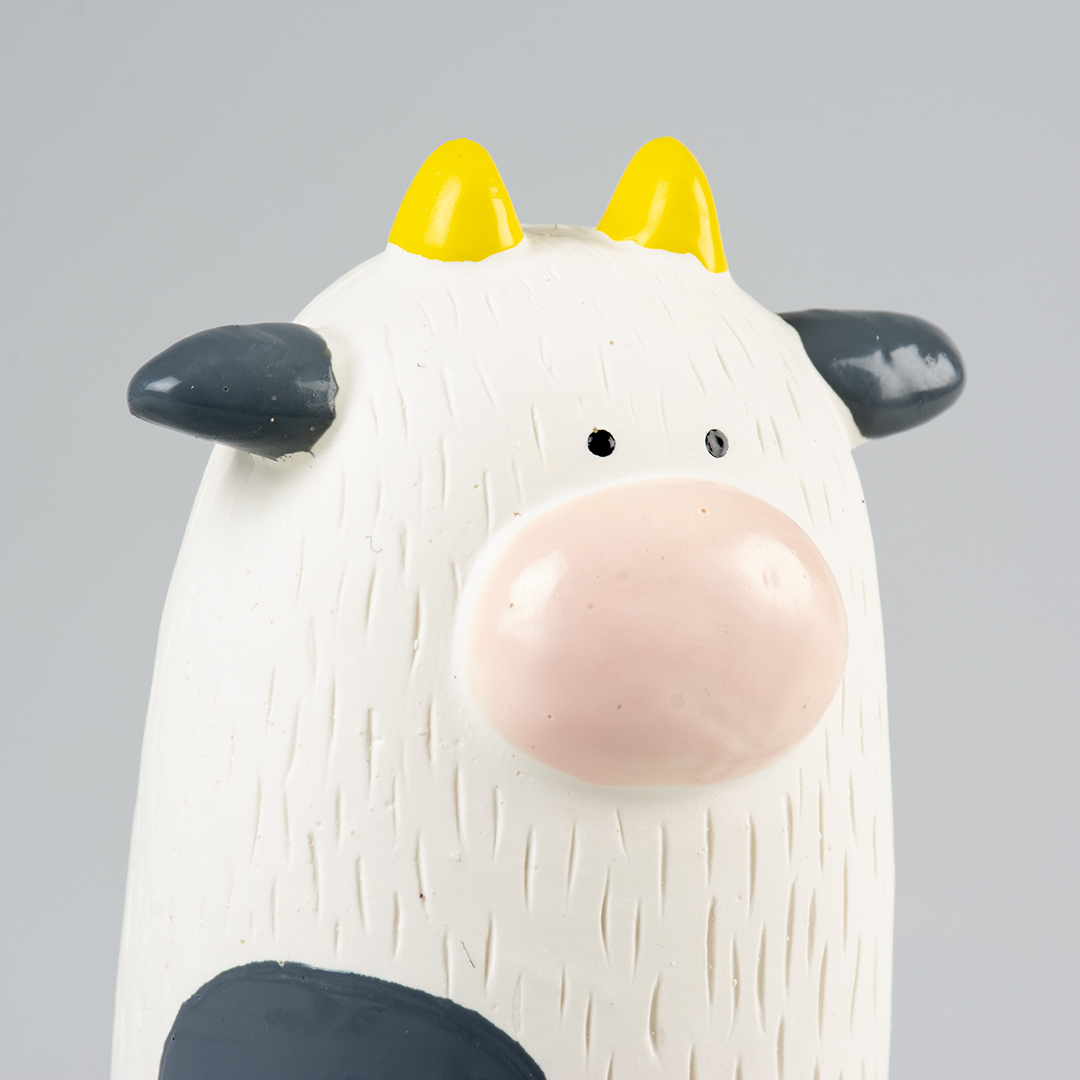 Latex long cow white - Detail 1