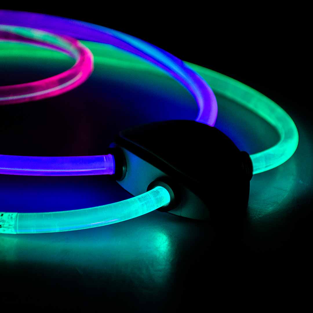 Flash light harness USB TPU multicolour - Detail 2