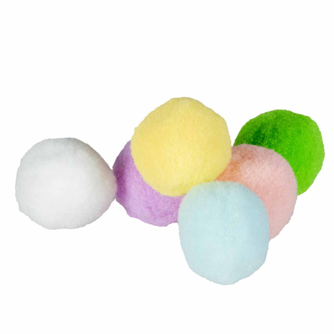 Pastel poly boules multicolore - Product shot