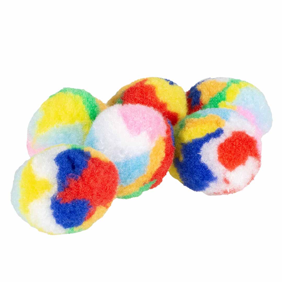 Multicolour poly boules couleurs mélangées - Product shot