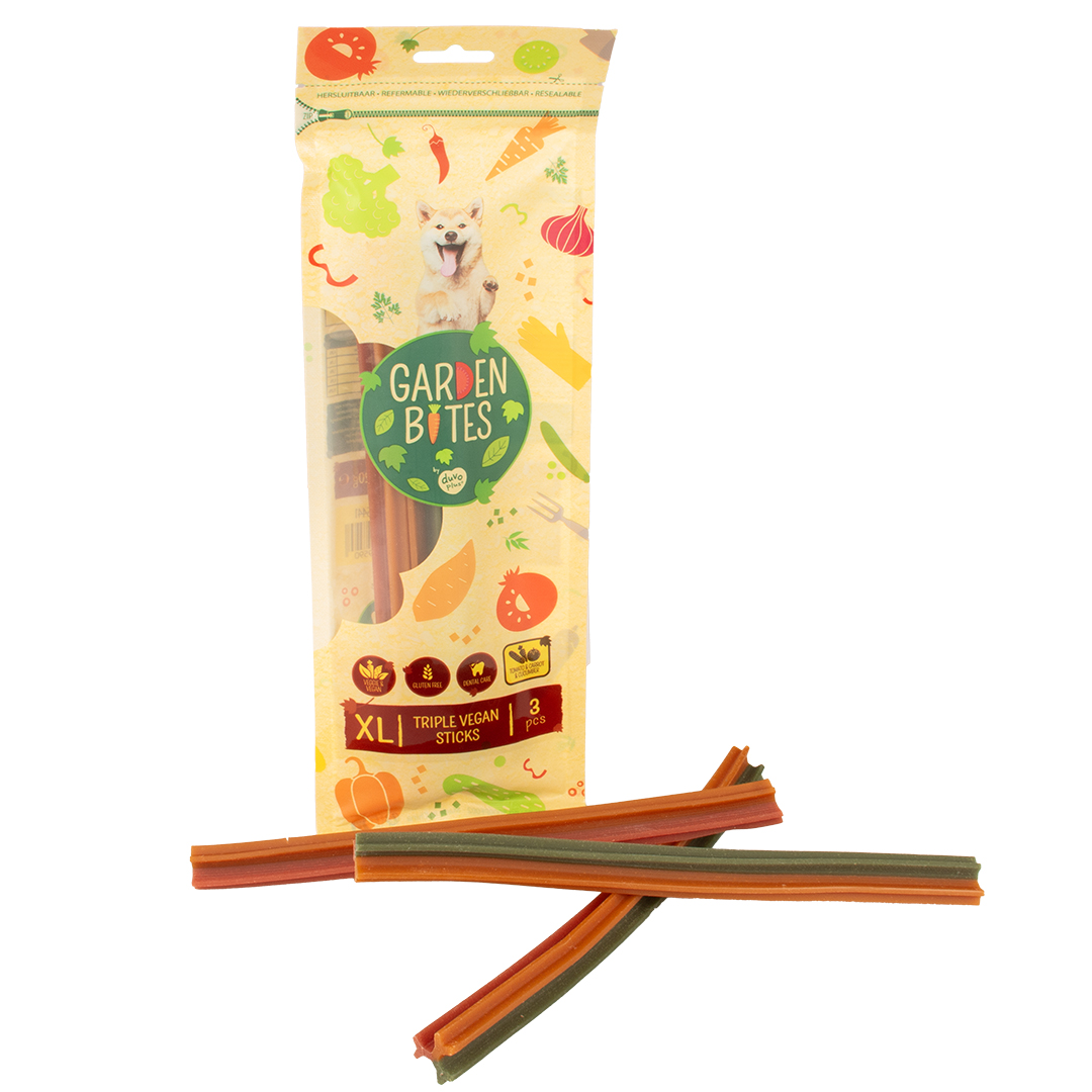 Garden bites triple vegan sticks multicolour - <Product shot>