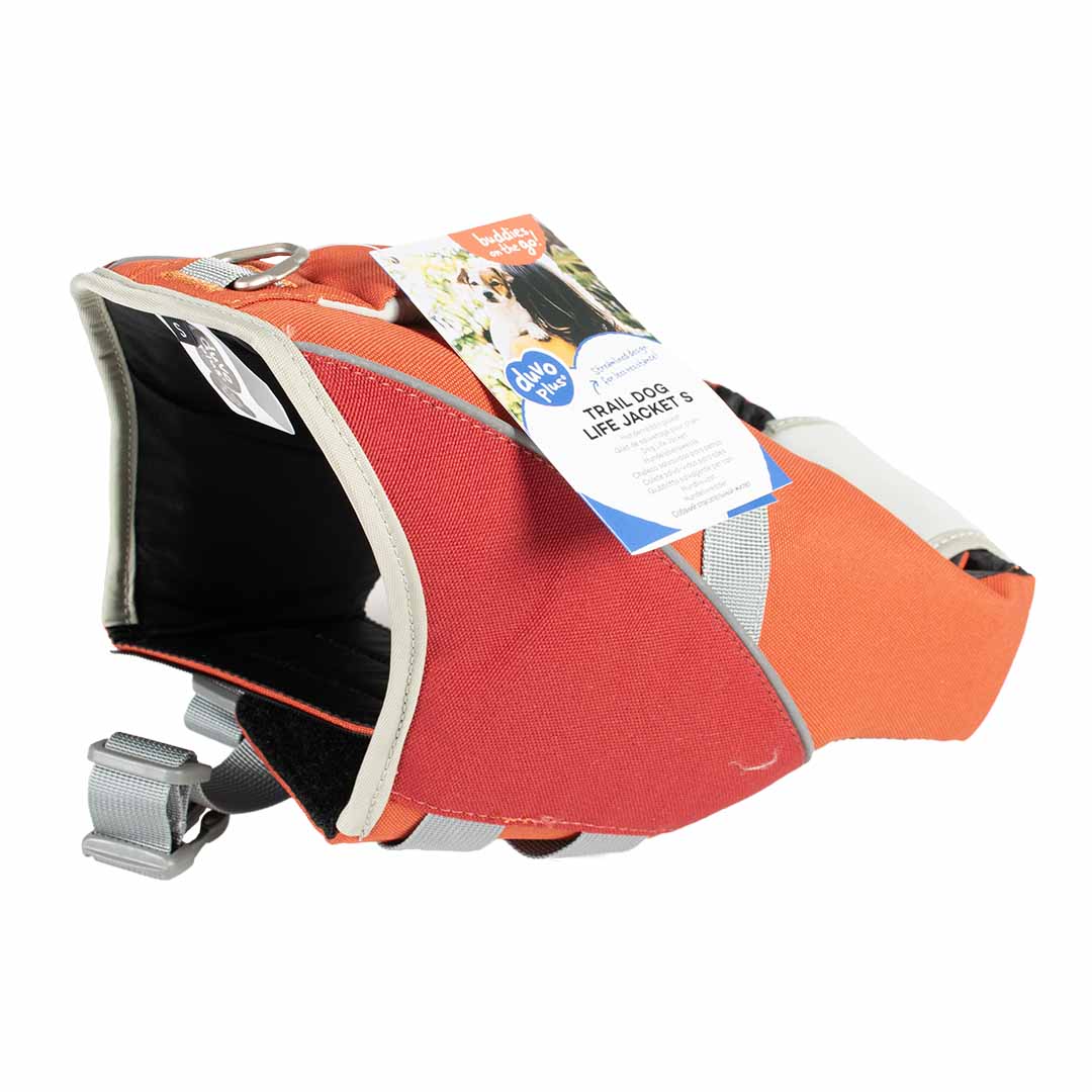 Trail dog life jacket orange - <Product shot>