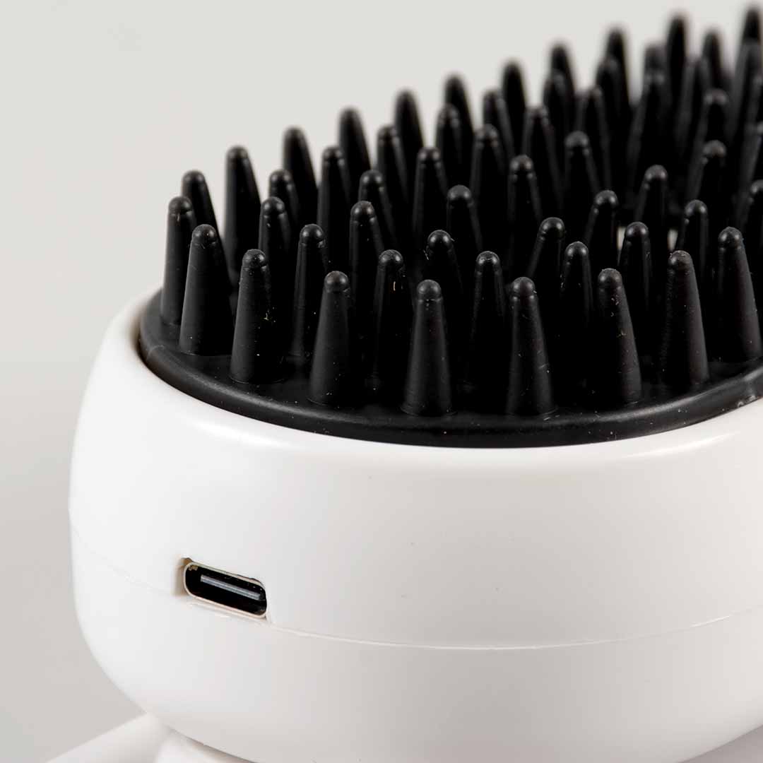 Steamy massage brush black - Detail 1