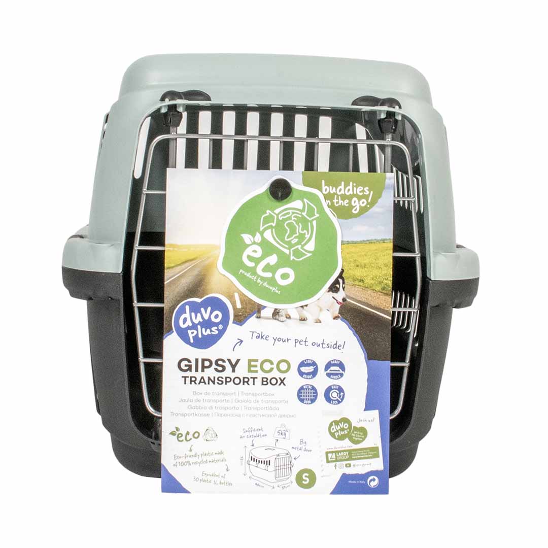 Gipsy eco transport box metalen deur ice - Facing