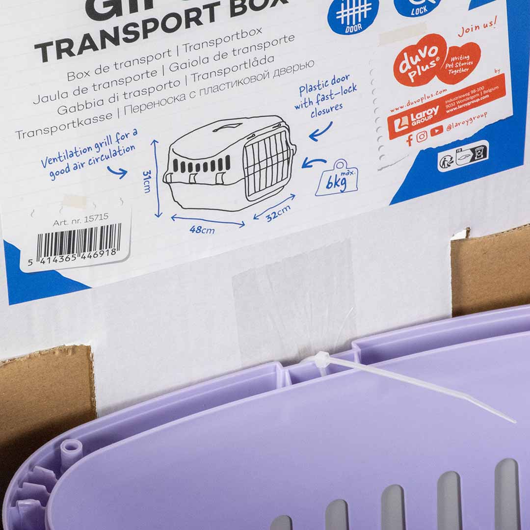 Gipsy transportbox plastiktür gemischte farben - Sceneshot