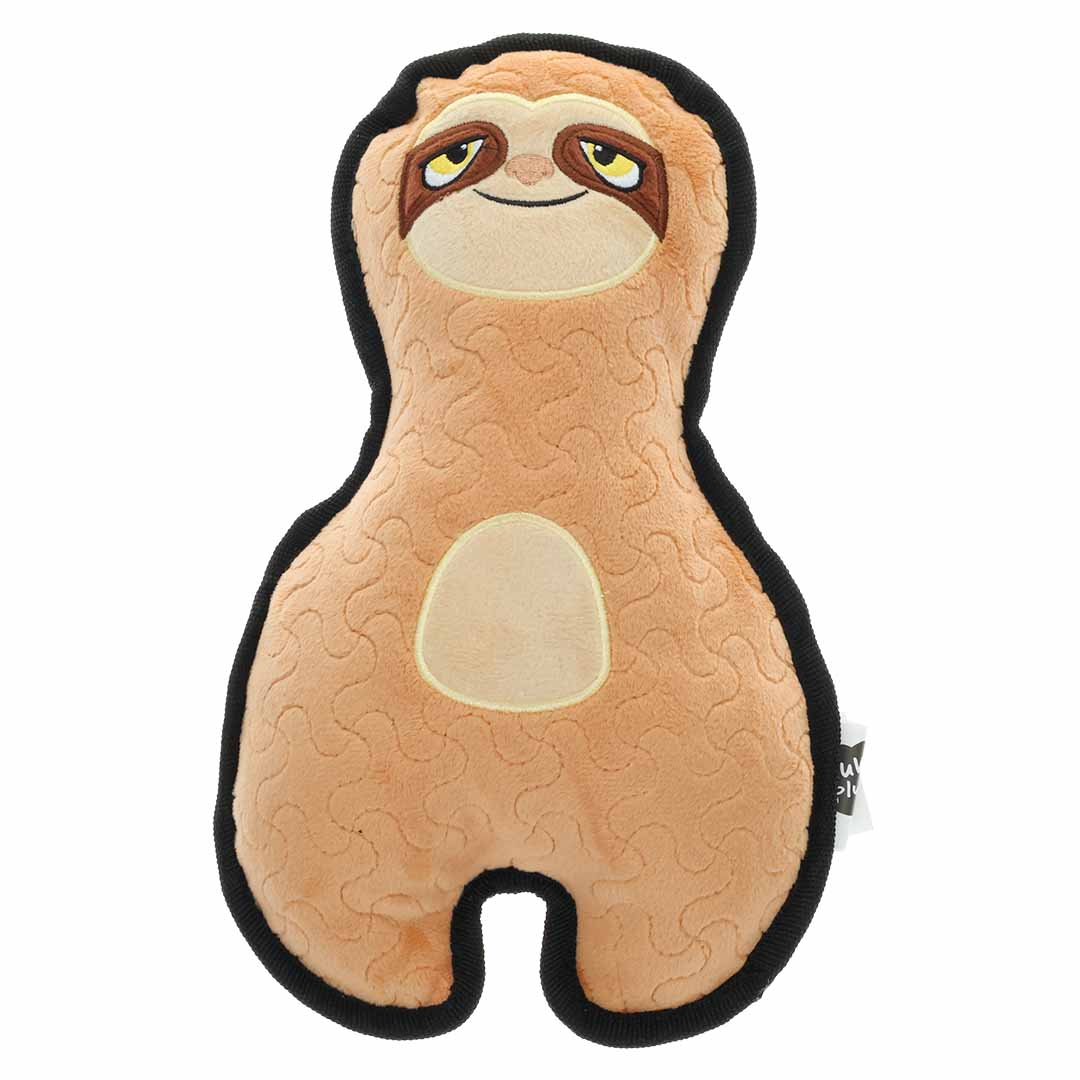 Sturdy dog toy angry sloth multicolour - Product shot