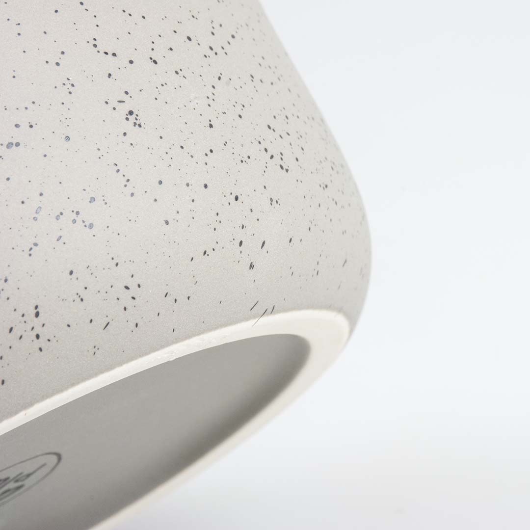 Eetkom Stone smooth dune Grijsgroen - Detail 3