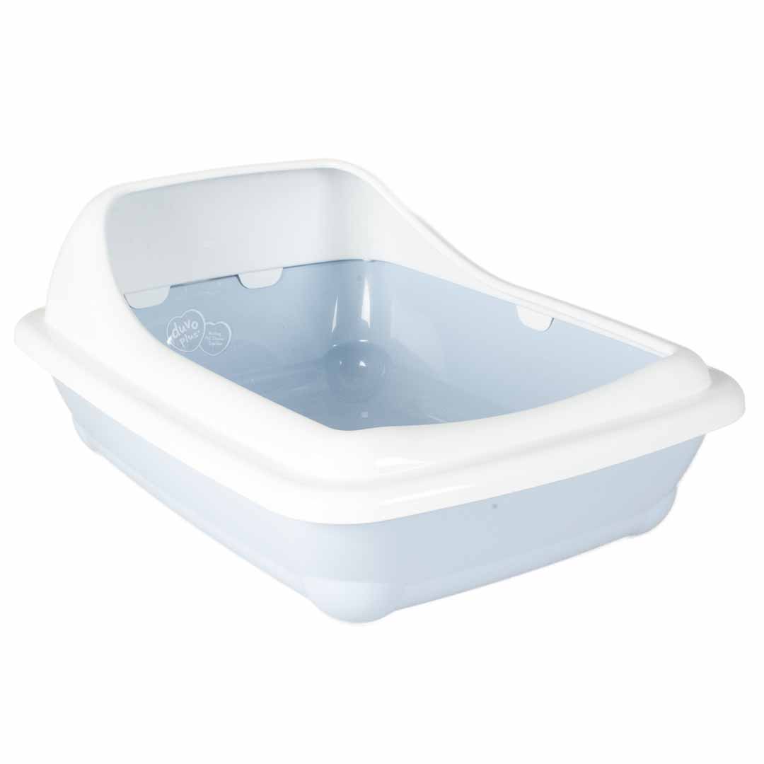 Cat toilet birba with rim azzurro - <Product shot>